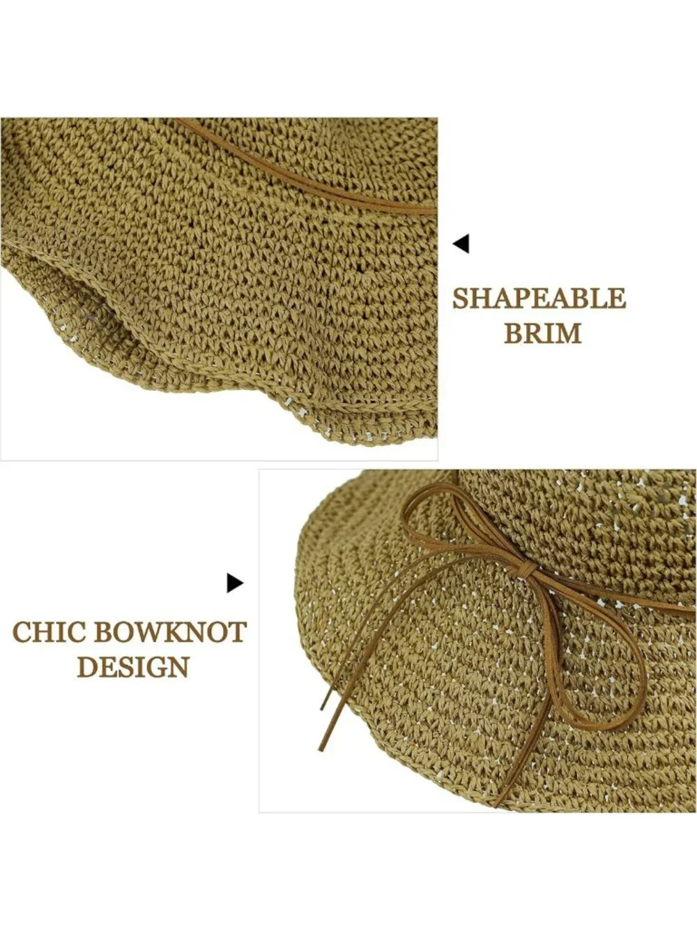 Wide Brim Floppy Sun Hat | Breathable UV Protection UPF 50+ | Packable Beach Cap